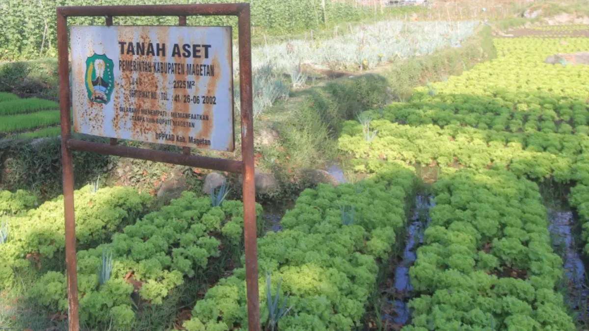 Ilustrasi aset milik Pemerintah Kabupaten Magetan.Foto: AJI PUTRA/RADAR MAGETAN