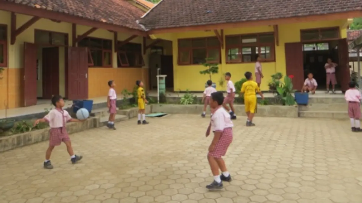 Pelaksanaan MPLS di SDN 1 Sedeng, Pacitan, berlangsung sederhana dengan satu peserta didik baru pada tahun ajaran 2026/2027. Foto: DINDIK PACITAN