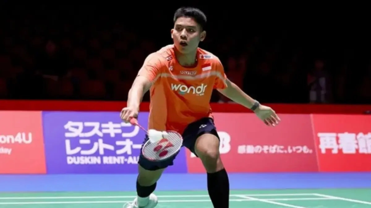 Ubed lolos ke 16 besar. (PBSI)