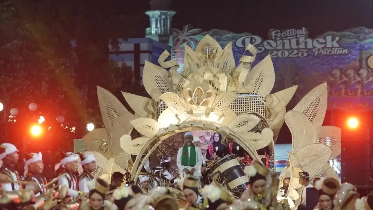Festival Rontek Pacitan 2026 akan digelar pada 17–19 Juli di pusat Kota Pacitan. FOTO: ISTIMEWA