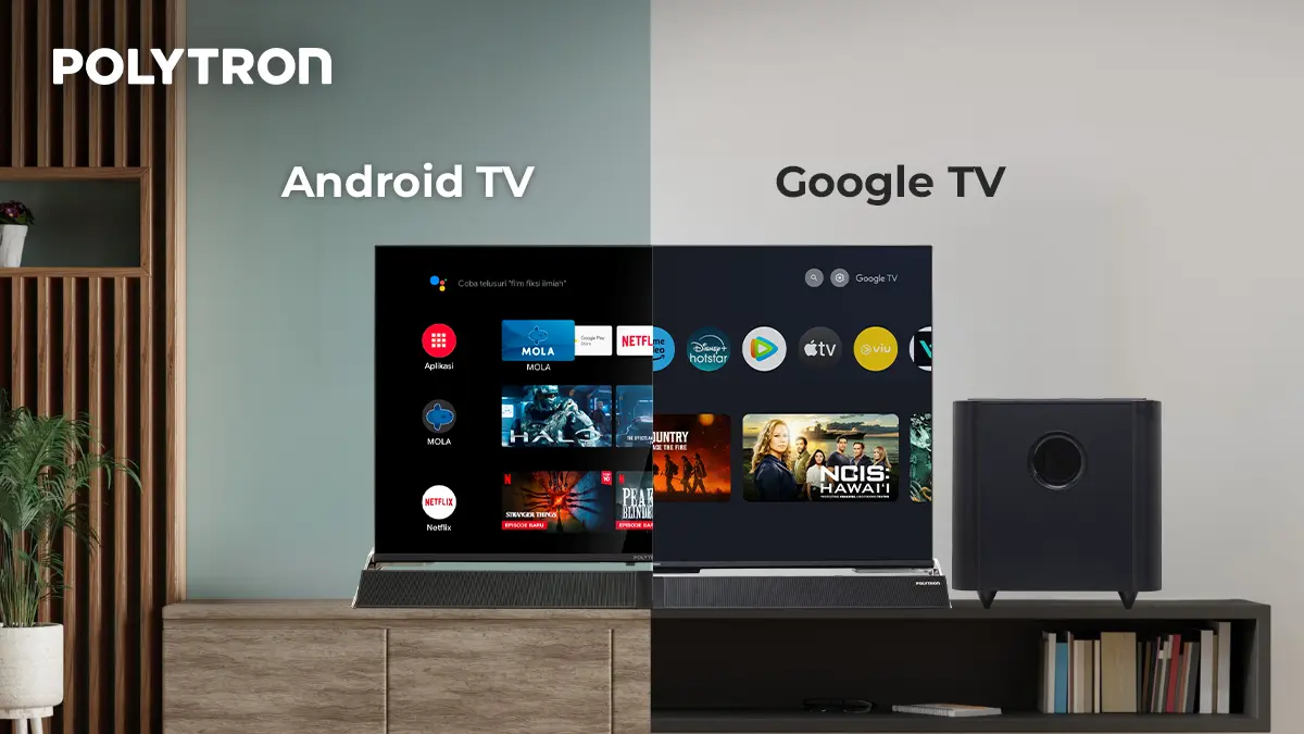 Google TV vs Android TV (Polytron)