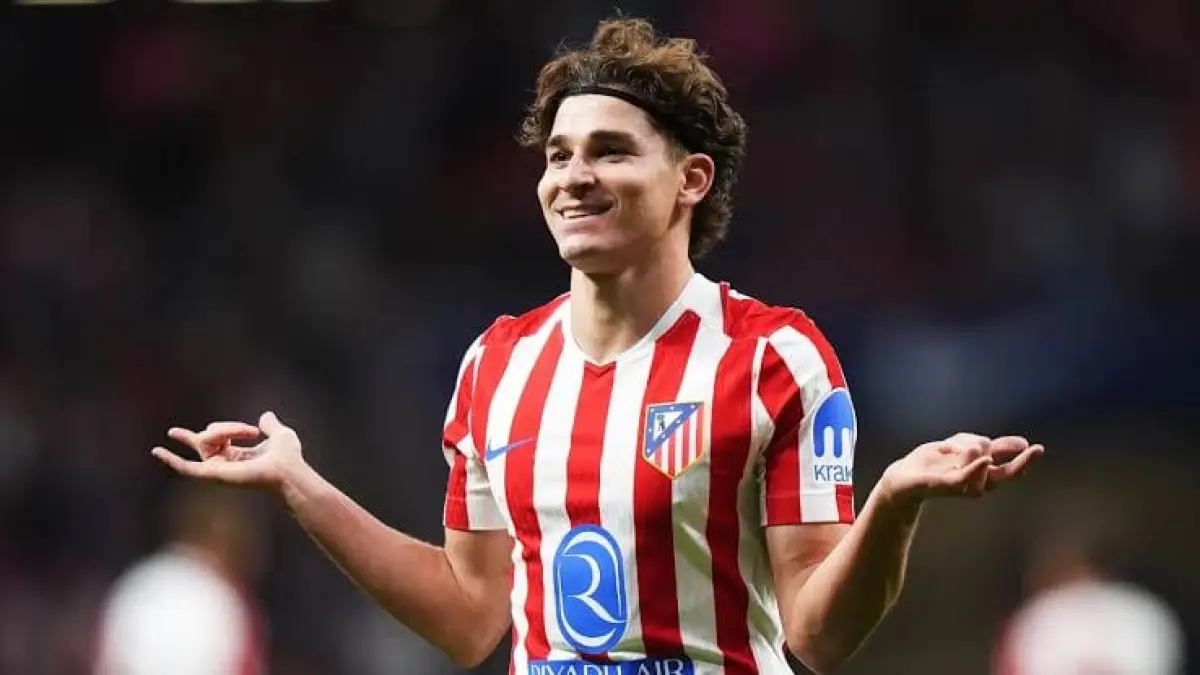 Julián Álvarez penyerang dari klub Atlético Madrid (most1085)