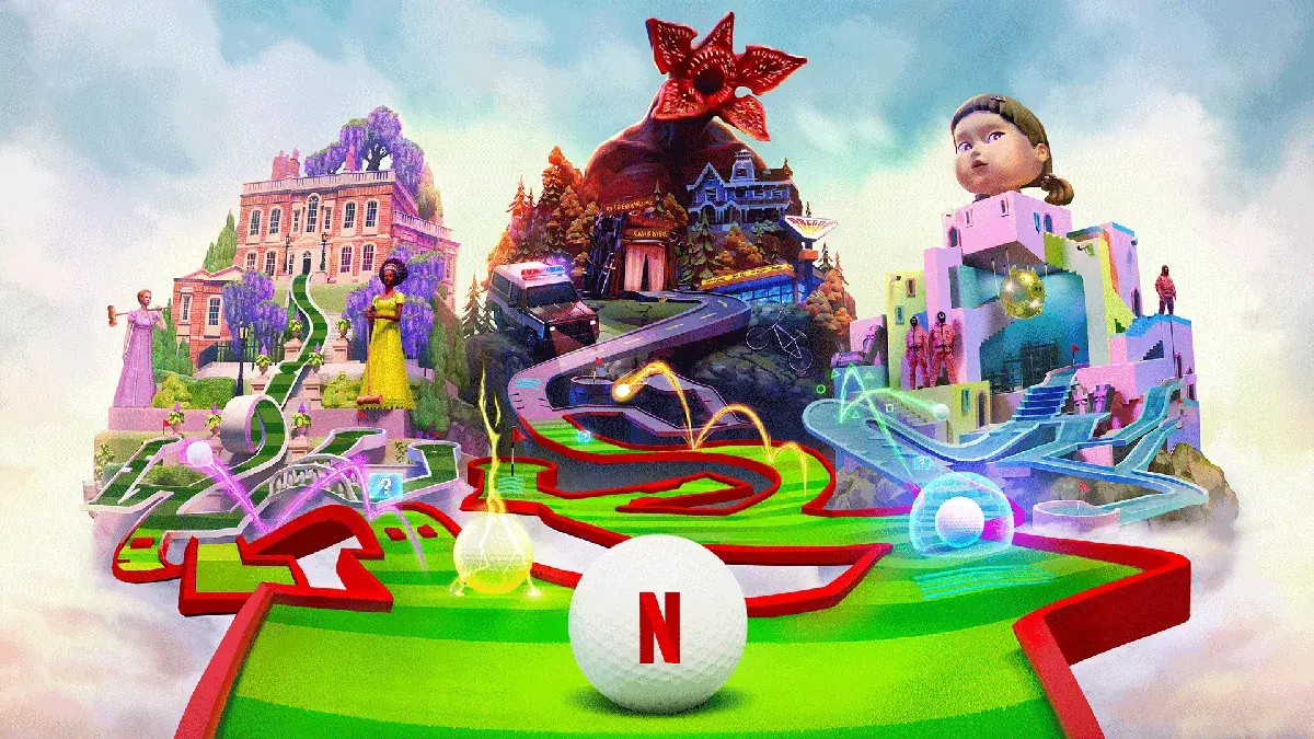 Netflix Minigolf resmi diumumkan dan menghadirkan karakter dari Stranger Things, Squid Game, hingga Bridgerton. (variety.com)