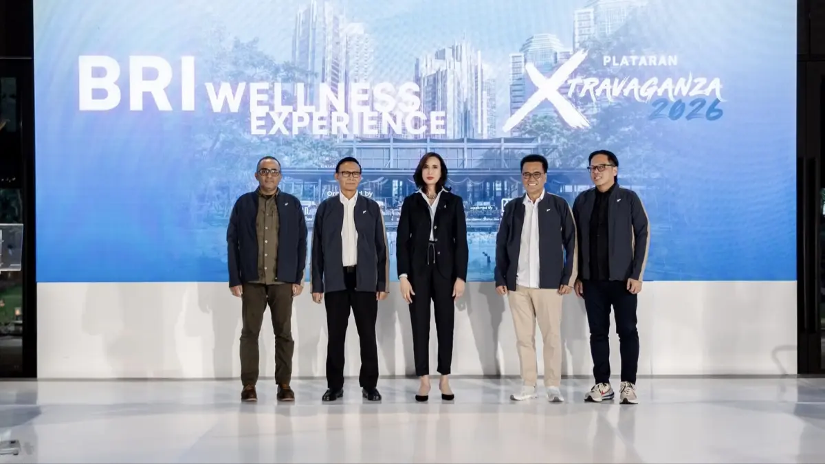DORONG GAYA HIDUP SEHAT: BRI bersama Plataran Indonesia menggelar BRI Wellness Experience di Hutan Kota by Plataran, Jakarta.
