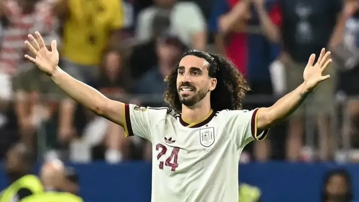 Marc Cucurella tampil solid di Piala Dunia 2026.