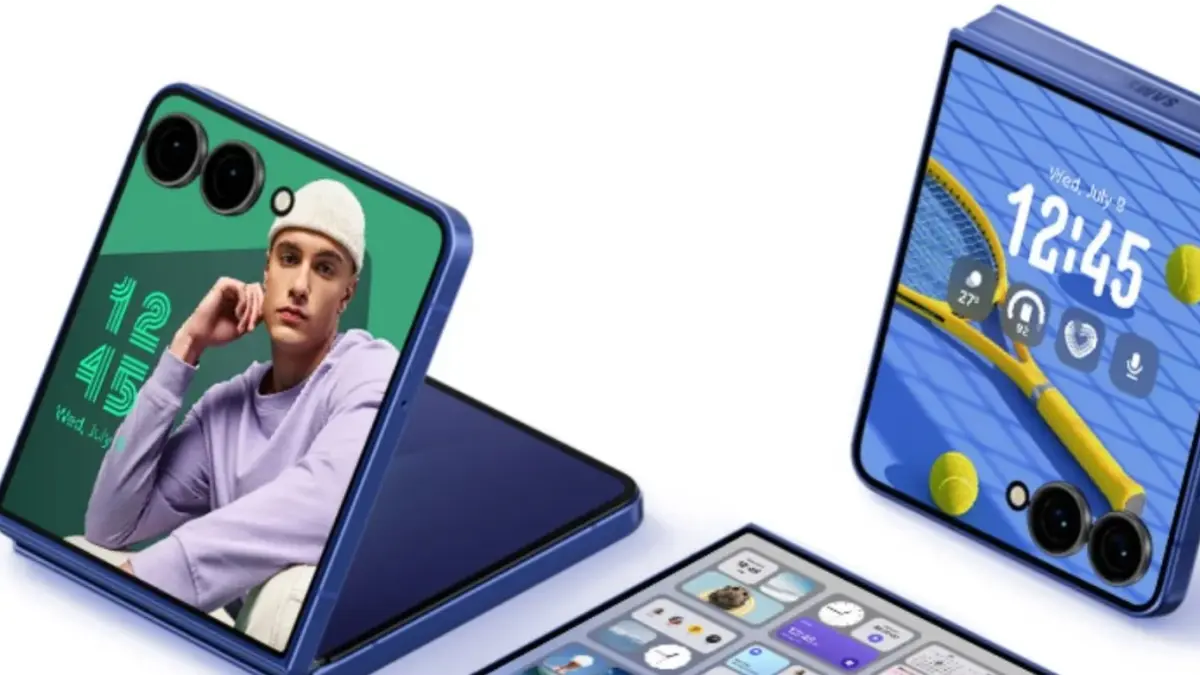 Bocoran desain Samsung Galaxy Z Flip 8 beredar luas di internet. (THREADS)