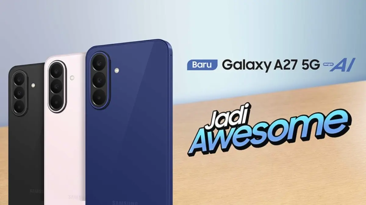 Samsung Galaxy A27 5G resmi hadir di Indonesia.(Samsung)