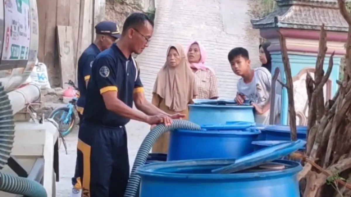 Armada distribusi air bersih disiagakan BPBD Pacitan untuk mengantisipasi potensi kekeringan di 97 dusun selama musim kemarau. DOK RADAR PACITAN