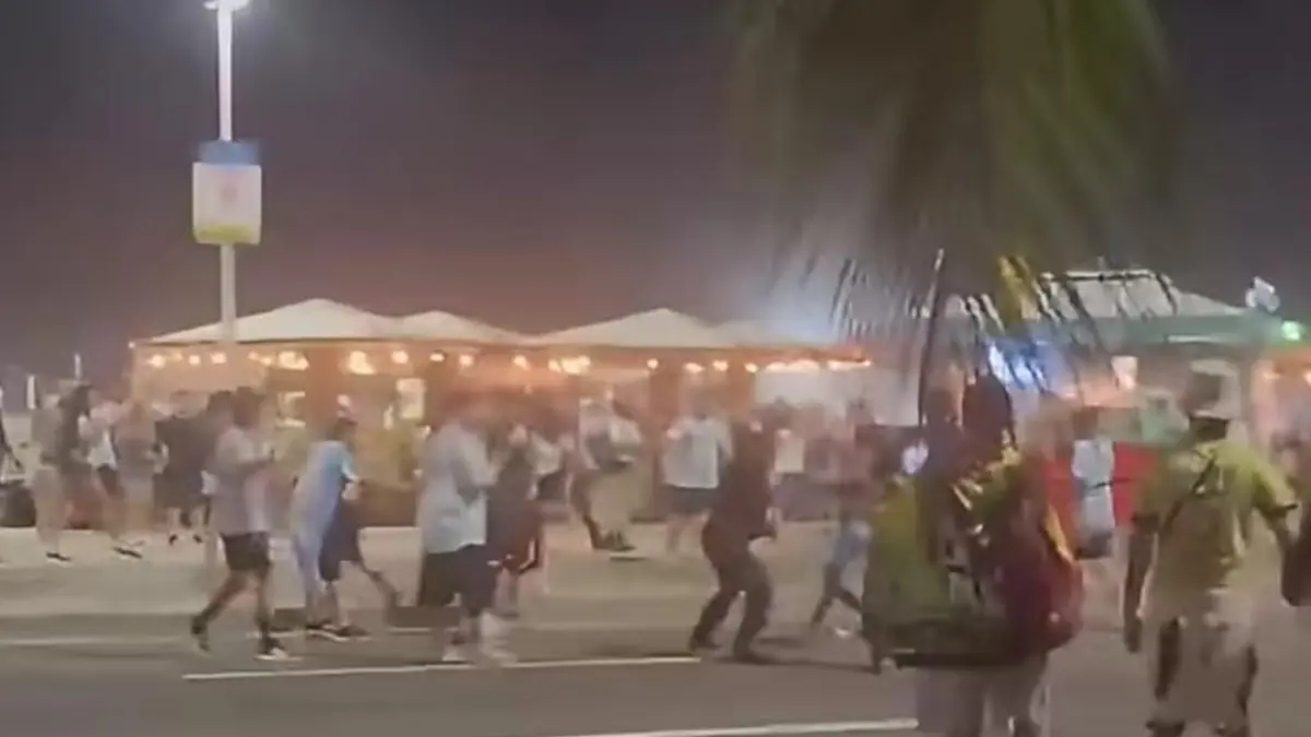 Kerusuhan Pecah di Rio de Janeiro Usai Kekalahan Argentina Atas Spanyol (instagram/@rio24hs)