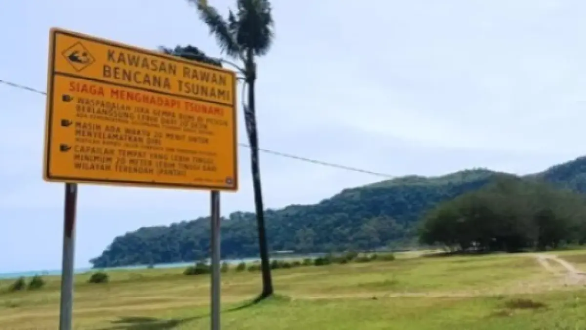 Peserta mengikuti Sekolah Lapang Gempa Bumi dan Tsunami (SLG) di Desa Sidomulyo, Kecamatan Ngadirojo. DOK RADAR PACITAN