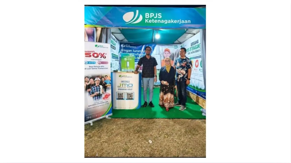 BPJS Ketenagakerjaan Madiun turut ambil bagian dalam memeriahkan rangkaian peringatan HUT Ke-458 Kabupaten Madiun.