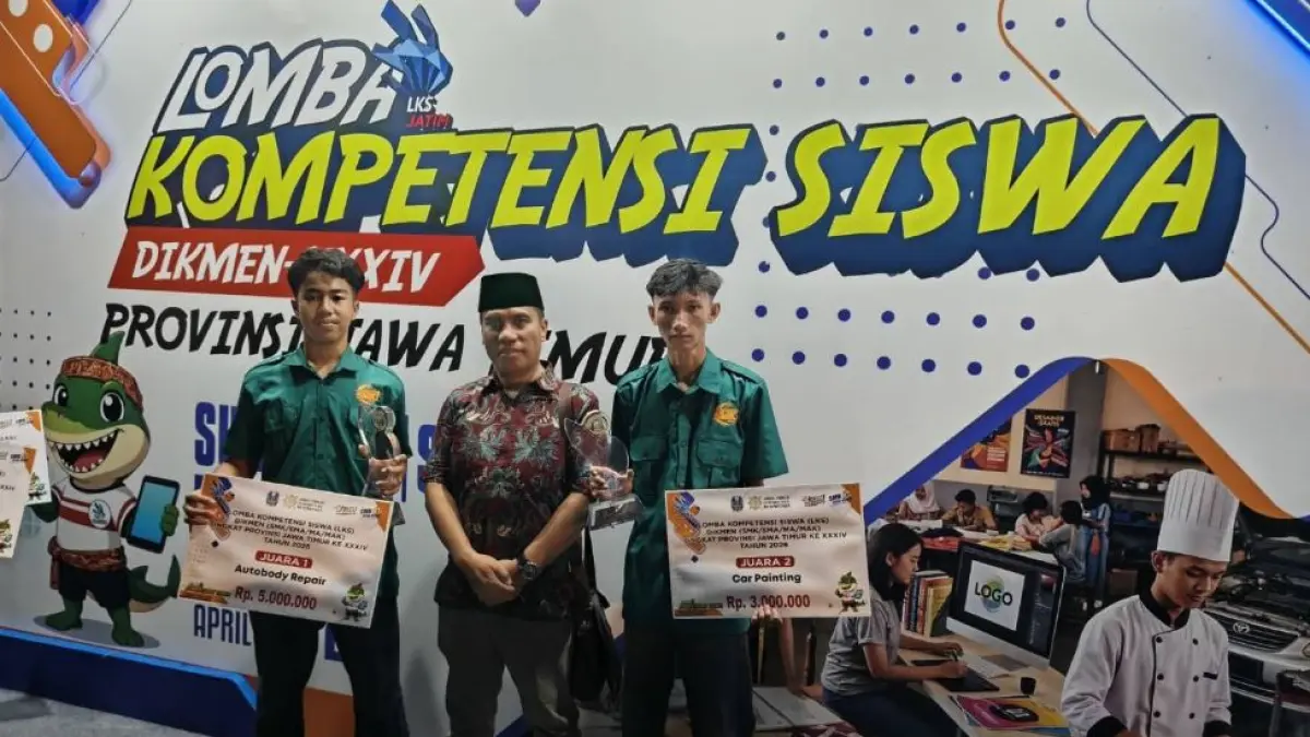 SMKN 2 Jiwan membuktikan kapasitasnya sebagai sekolah vokasi unggulan lewat rentetan prestasi di LKS Nasional dan kesuksesan menyalurkan lulusannya berkarier hingga ke Jepang.