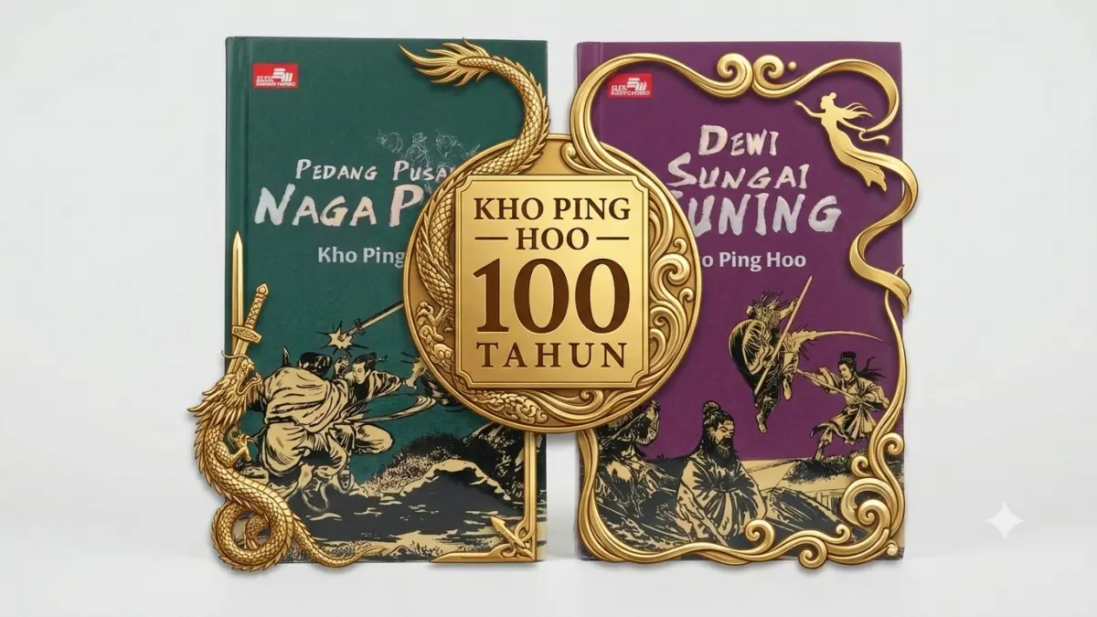 Menyambut 100 Tahun Kho Ping Hoo, dua cerita silat legendaris diterbitkan ulang versi lengkap.