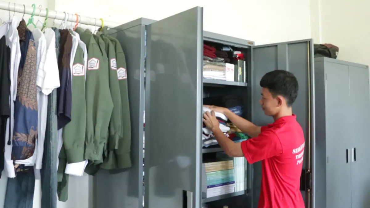 BELAJAR DARING: Siswa Sekolah Rakyat Ponorogo mengikuti pembelajaran jarak jauh dari rumah hingga 31 Juli 2026. SUGENG DWI N/RADAR PONOROGO