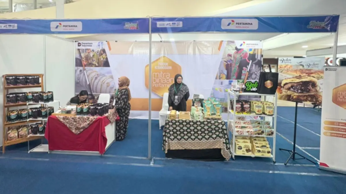 DORONG UMKM: Pertamina Patra Niaga Regional Jatimbalinus mengikutsertakan dua UMKM binaan dalam Malang City Expo 2026