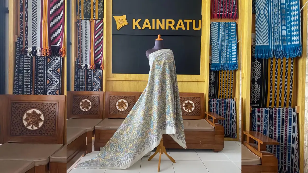 DORONG UMKM NAIK KELAS: KAINRATU, UMKM tenun asal Desa Troso, Jepara, berhasil memperluas pasar hingga delapan negara berkat pendampingan Rumah BUMN BRI melalui berbagai program pengembangan usaha.