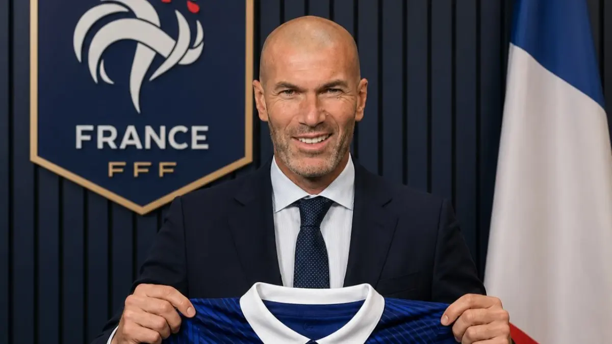 Zidane resmi latih Timnas Prancis 