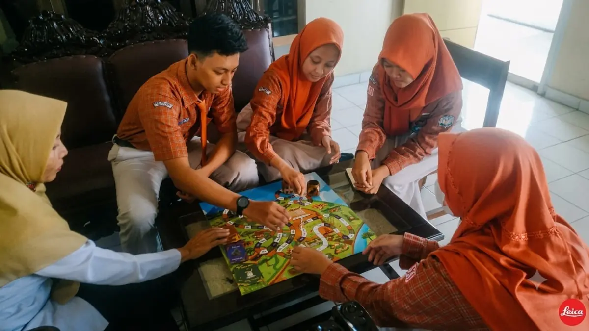 INOVATIF: Permainan Lawika, produk Inovasi bidang pendidikan hasil karya tim Smasa Ngawi yang masuk juara 2 lomba Akar 2026.