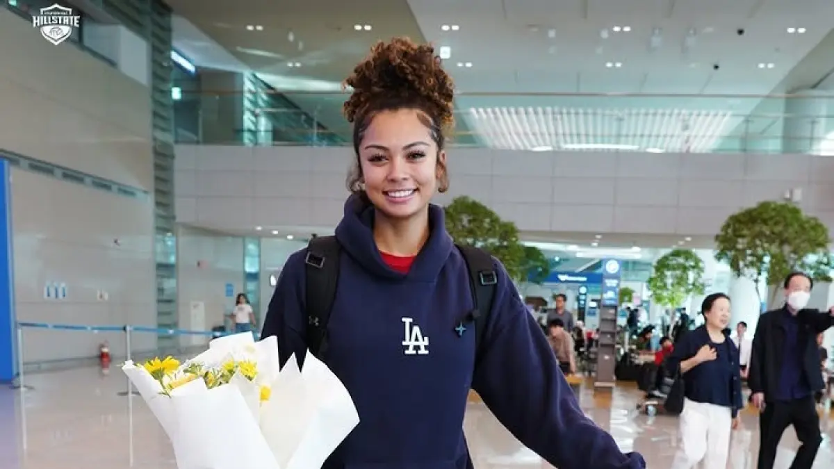 Jordan Wilson telah tiba di Korea.