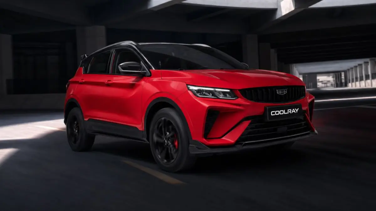 Geely Coolray dipasarkan di Indonesia dengan mesin turbo.