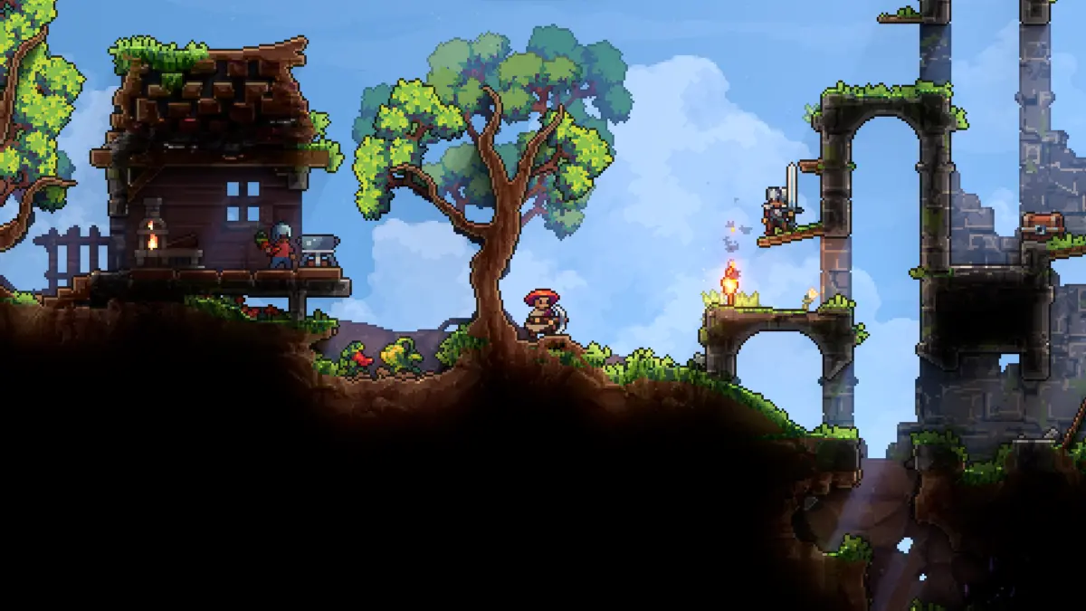 "KYORA" game sanbox 2D yang membawa kembali vibe dari game Terraria (steam)