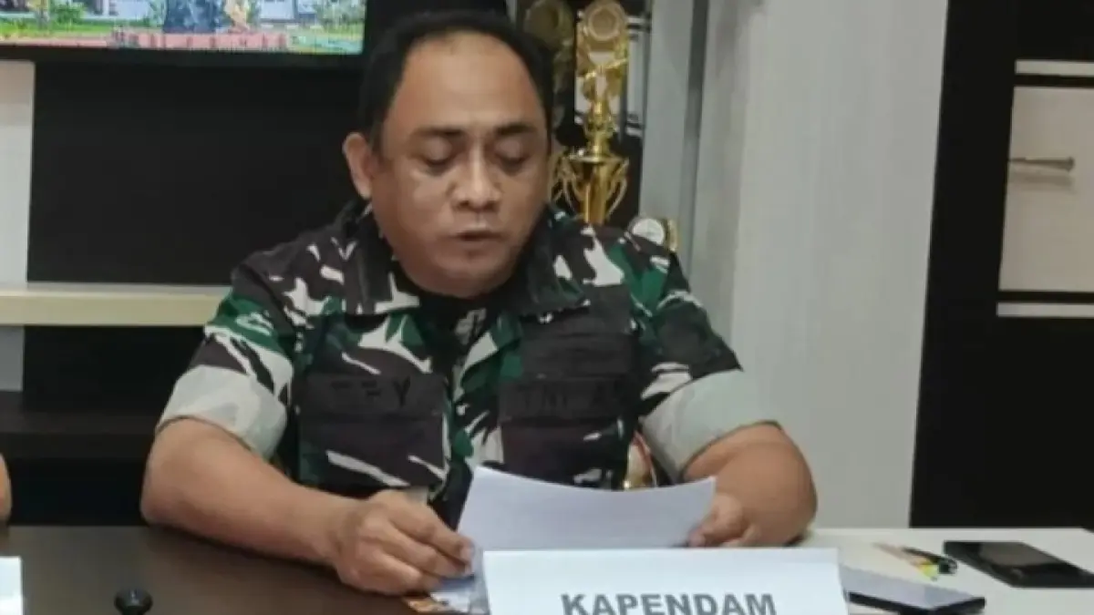 Kapendam XVII Cenderawasih Kolonel Infanteri Tri Purwanto. (Antara)