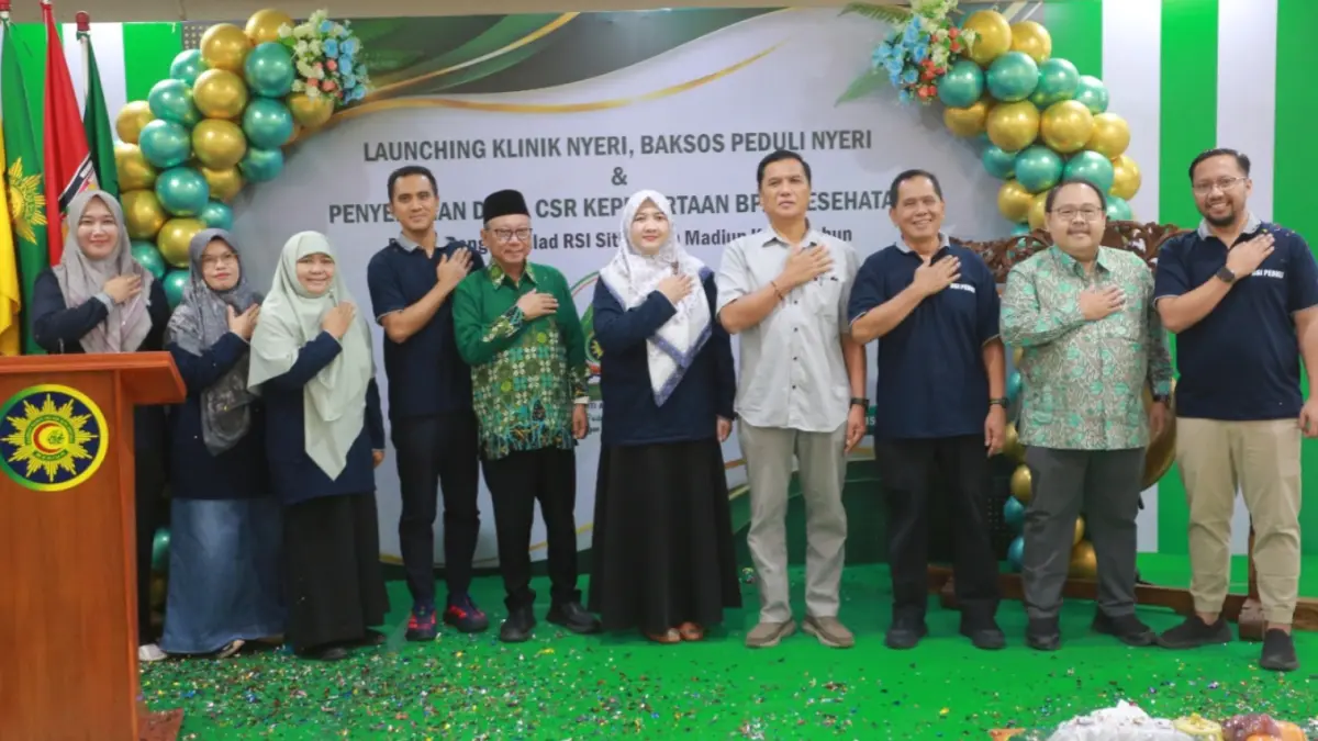 LAYANAN BARU: RSI Siti Aisyah Madiun meluncurkan Klinik Nyeri sebagai layanan unggulan untuk penanganan pasien nyeri kronis. BAGAS BIMANTARA/RADAR MADIUN