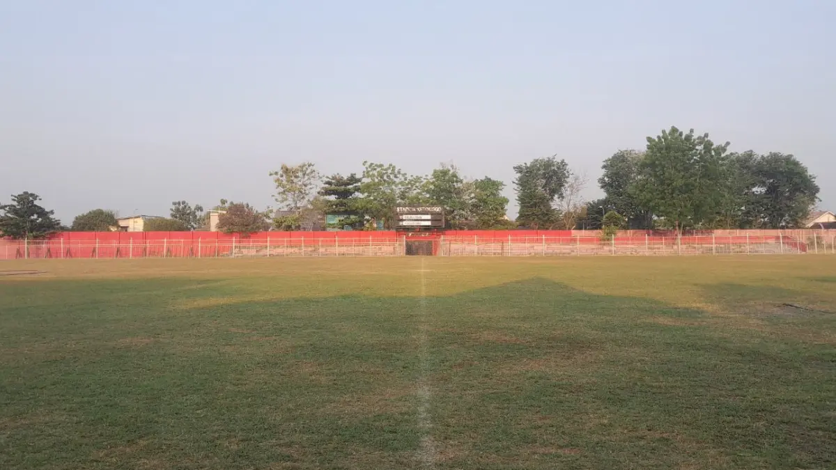 Stadion Ketonggo Ngawi bersiap menjadi tuan rumah Liga PKDI dan babak penyisihan Piala Soeratin U-17 pada Agustus 2026. Foto: Asep Syaeful Bachri/Jawa Pos Radar Ngawi