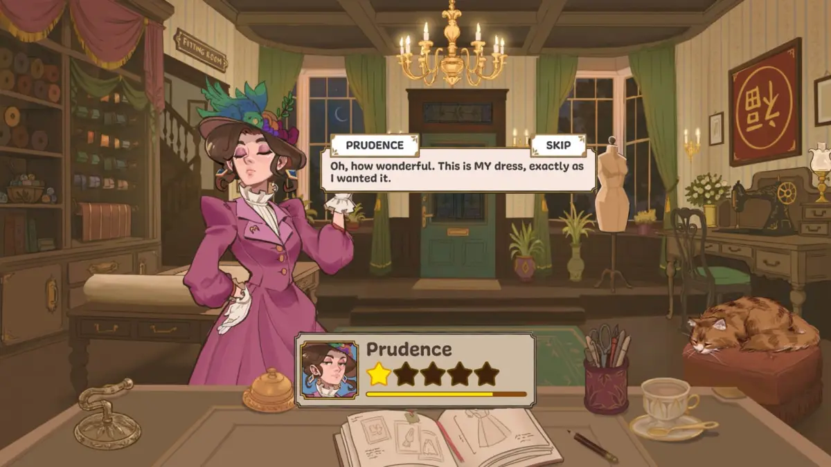 Dressmaker gamplay preview (steam)