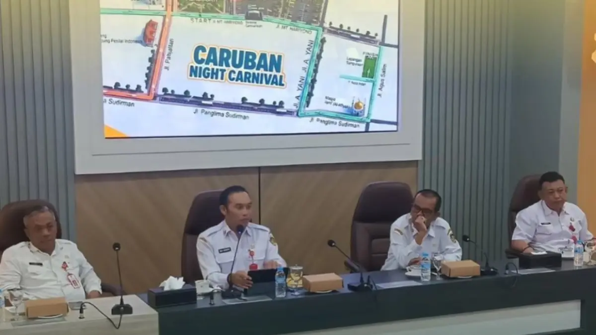 BANGKIT LAGI: Caruban Night Carnival bakal kembali menyemarakkan Kabupaten Madiun pada 22 Agustus 2026 setelah vakum selama 12 tahun.