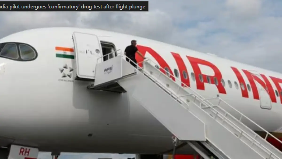 An Air India Airbus A350-900 plane at the Farnborough International Airshow, in Farnborough, Britain on Jul 24, 2024. (channelnewsasia.com)