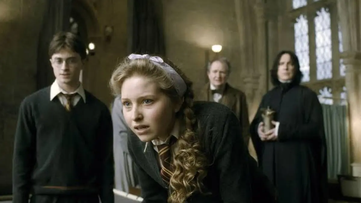 Penampilan aktris Jessie Cave di film Harry Potter. (HOLLYWOOD REPORTER)