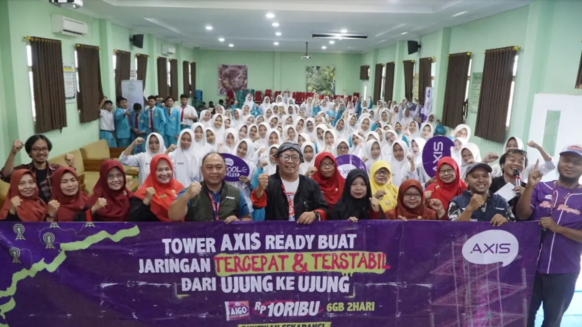 AXIS School Fest 2026 diikuti 420 siswa MAN 2 Ponorogo, Selasa (11/8).