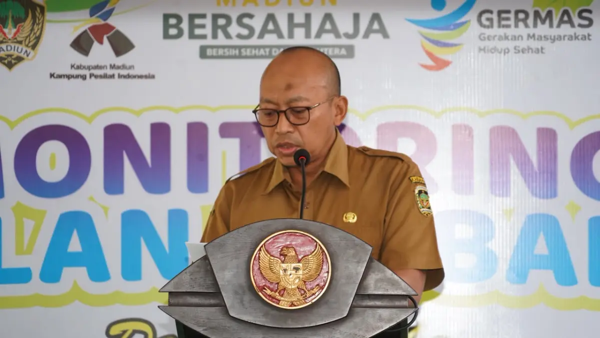 Kepala Dinas Kesehatan Kabupaten Madiun dr Heri Setyana