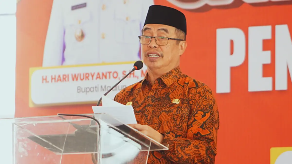 MASIH DIKAJI: Pemkab Madiun mempertimbangkan penerapan sistem e-voting dalam Pilkades serentak 2027 yang direncanakan diikuti 63 desa. LODITYA FERNANDEZ/RADAR CARUBAN
