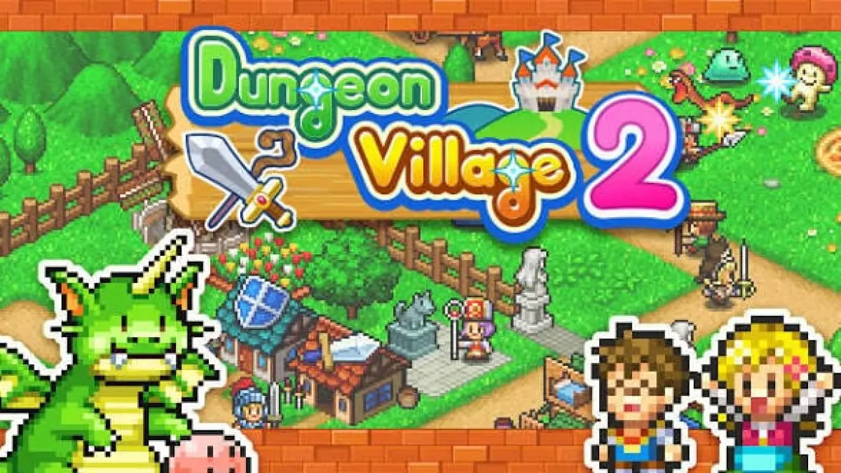 Official poster dari game Dungeon Village 2 (steam)