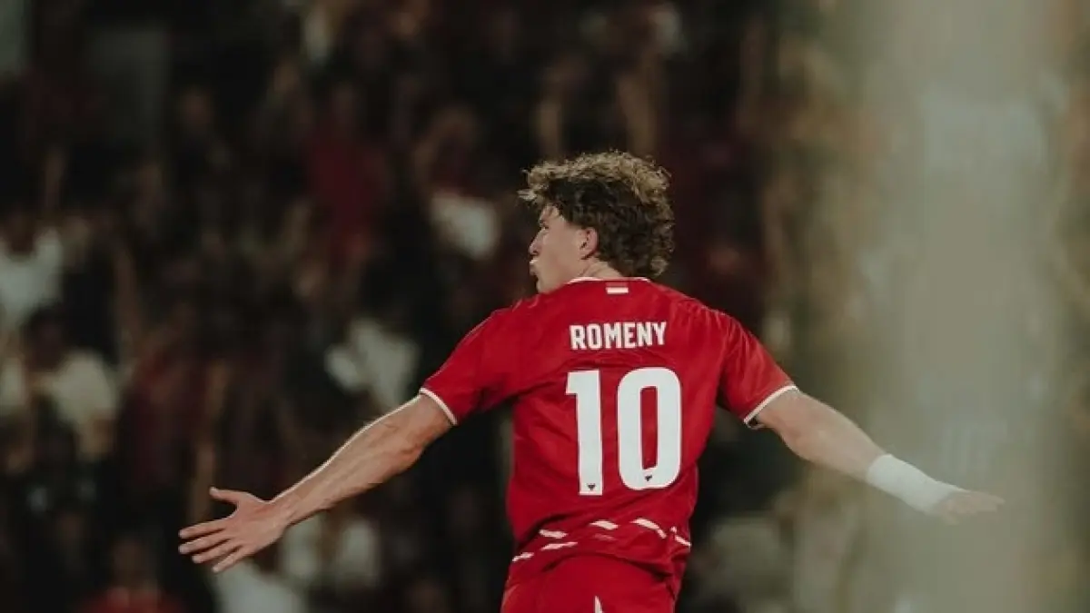 Ole Romeny tajam bersama Timnas Indonesia.