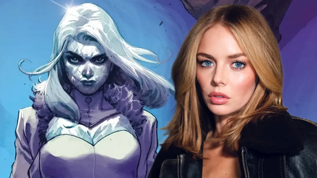 Samara Weaving sebagai Emma Frost (Deadline)