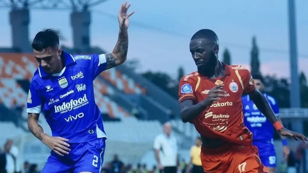 Laga Persija vs Persib musim lalu.