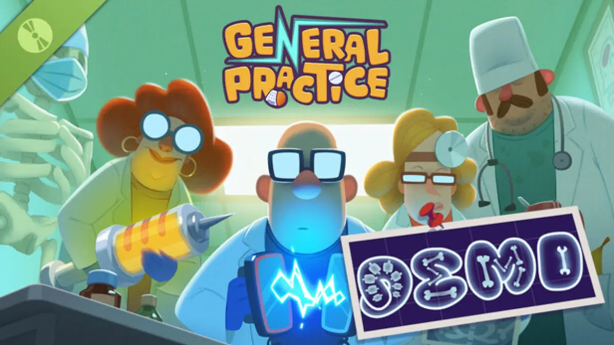 Official poster untuk game General Practice yang saat ini masi dalam tahap DEMO (Steam)