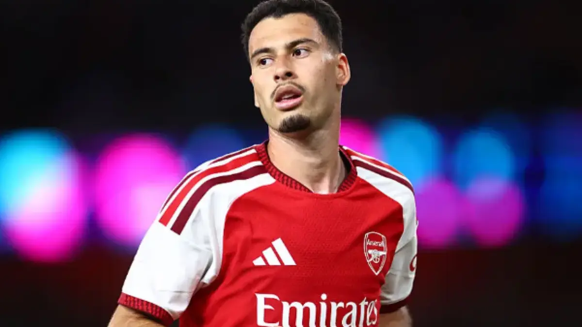 Gabriel Martinelli dianggap bisa dilepas. (Marc Atkins/Getty Images)