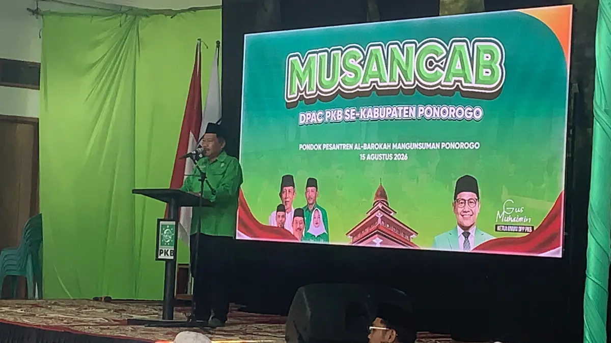 KONSOLIDASI: PKB Ponorogo menggelar Musancab serentak di 21 kecamatan sebagai bagian konsolidasi menuju kontestasi politik 2029. (Sugeng Dwi N./Jawa Pos Radar Ponorogo)