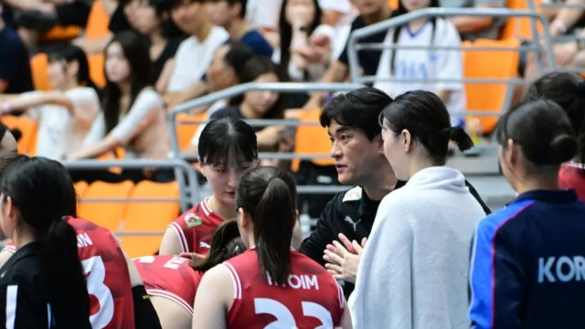 Timnas voli putri Korea terhenti di semifinal. (KOVO)