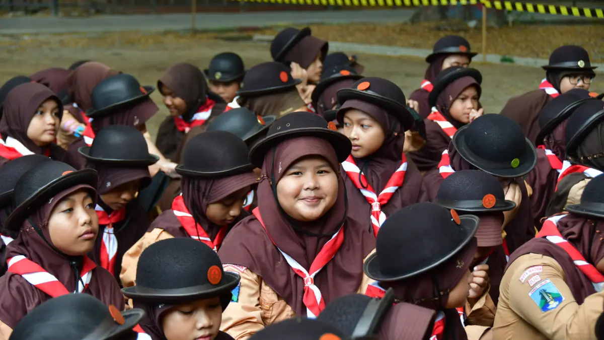 Kegiatan PERKAJU 2026 MI Islamiyah Rejomulyo di Ngrowo Bening Edupark