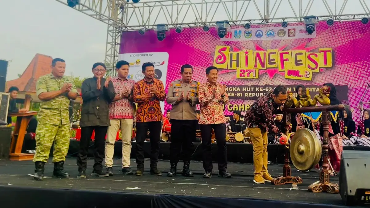 Shinefest Vol. 2 meriahkan HUT ke-62 SMAN 1 Pacitan dan HUT ke-81 RI.