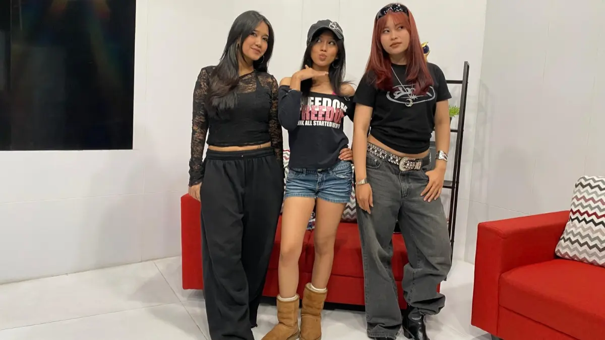 BEDA WARNA: Ida, Syier, dan Jia yang tergabung dalam G6G membawa karakter musik berbeda untuk meramaikan skena musik Madiun.
