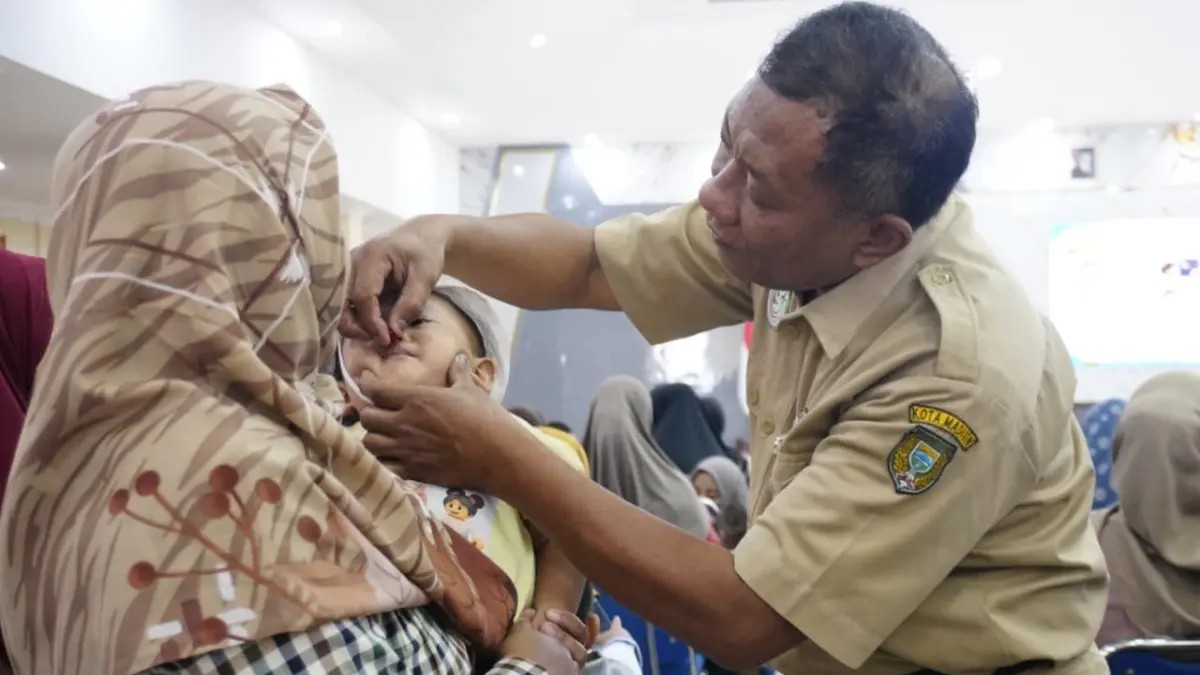 DETEKSI DINI: Pemeriksaan ibu dan anak diperkuat untuk menemukan kondisi berisiko sejak masa kehamilan. Bagas Bimantara/Jawa Pos Radar Madiun