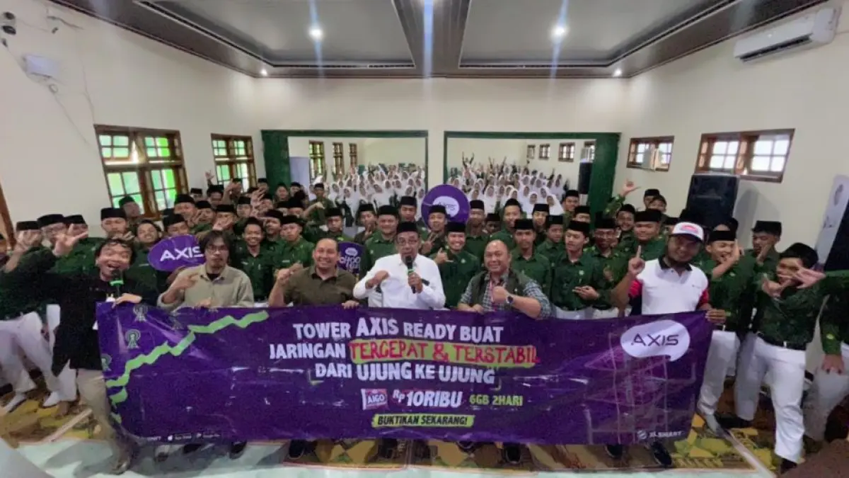 KULIK JURNALISTIK: MA Al Islam Joresan menjadi titik kesebelas AXIS School Fest 2026 dengan pembekalan jurnalistik, public speaking, dan literasi digital, Senin (24/8).