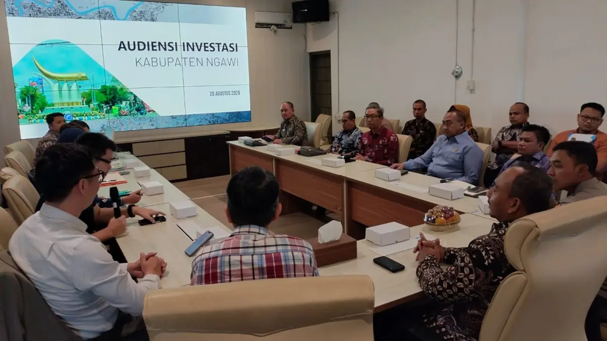 POTENSIAL: Sekitar seribu hektare Kawasan Peruntukan Industri Ngawi masih tersedia. Widodaren memiliki alokasi terbesar dengan akses strategis menuju jalan tol.