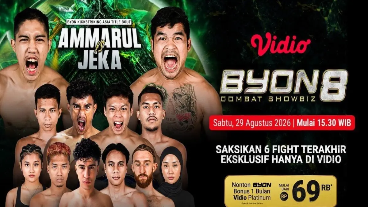 Duel Jeka vs Ammarul jadi partai utama. (Vidio)